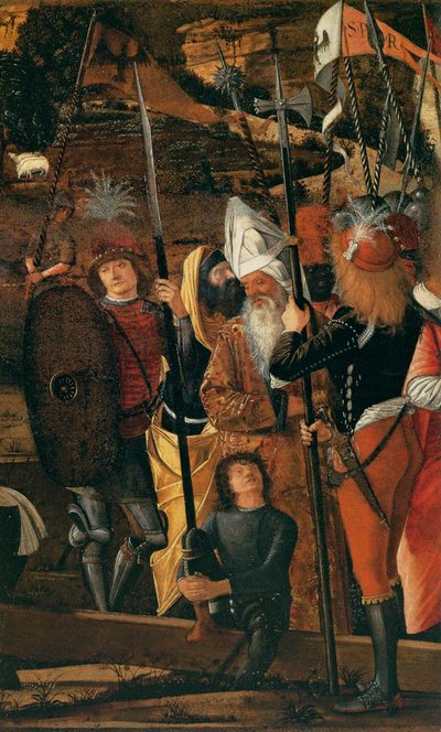 Group of Soldiers by Vittore Carpaccio